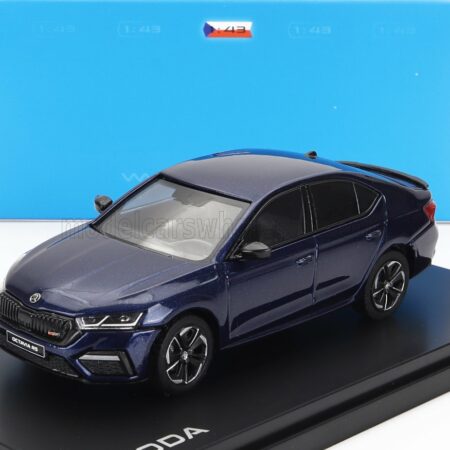 ABREX 1/43 SKODA | OCTAVIA IV RS 2020 | BLUE EMT