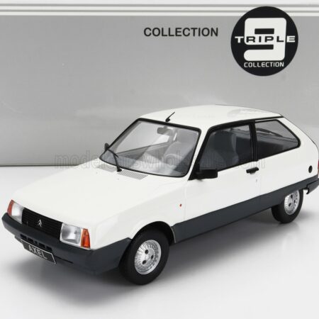 TRIPLE9 1/18 CITROEN | AXEL 12 TRS 1990 | WHITE GREY