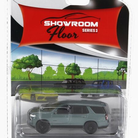 GREENLIGHT 1/64 CHEVROLET | TAHOE RST 2023 | GREY GREEN MET