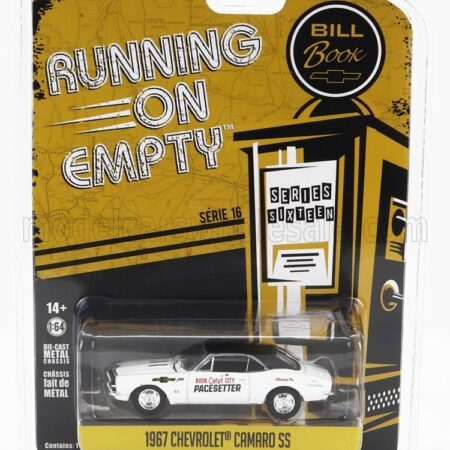 GREENLIGHT 1/64 CHEVROLET | CAMARO SS COUPE 1967 | WHITE BLACK