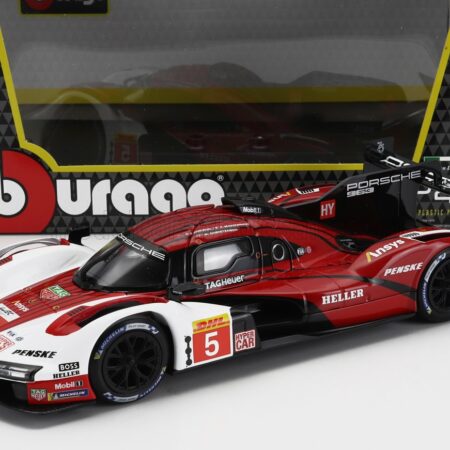 BURAGO 1/24 PORSCHE | 963 9RD 4.6L TURBO V8 TEAM PORSCHE PENSKE MOTORSPORT N 5 24h LE MANS 2023 DANE CAMERON - MICHAEL CHRISTENSEN - FREDERIC MAKOWIECKI | VARIOUS