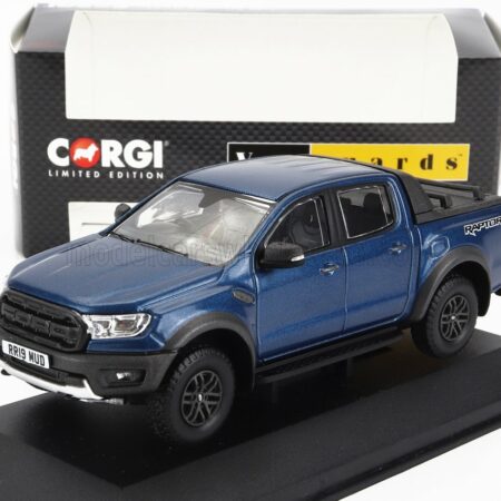 VANGUARDS 1/43 FORD USA | RANGE RAPTOR PICK-UP 2022 | BLUE MET