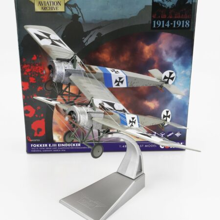 CORGI 1/48 FOKKER EINDECKER | E.III AIRPLANE GERMANY MILITARY 1916 | MILITARY SAND