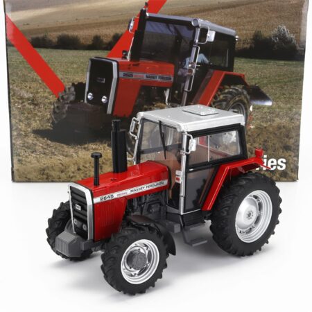 UNIVERSAL HOBBIES 1/32 MASSEY FERGUSON | MF2645 TRACTOR 1988 | RED SILVER