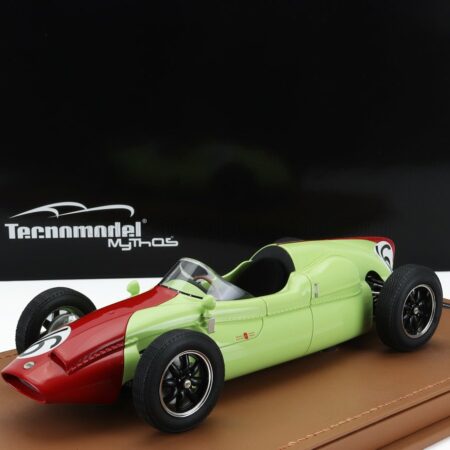 TECNOMODEL 1/18 COOPER | F1  T51 N 16 MONACO GP 1960 CHRIS BISTROW | LIGHT GREEN RED