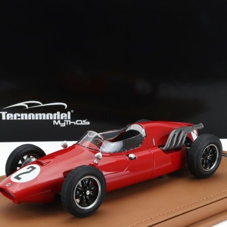 TECNOMODEL 1/18 COOPER | F1  T51 N 2 ITALY GP 1960 GIULIO CABIANCA | RED