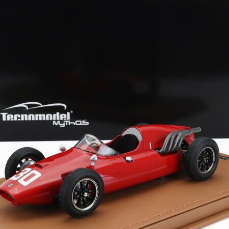 TECNOMODEL 1/18 COOPER | F1  T51 N 30 FRENCH GP 1960 GINO MUNARON | RED