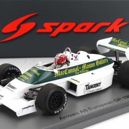 SPARK-MODEL 1/43 ARROWS | F1  A6 N 29 EUROPEAN GP 1983 M.SURER | WHITE GREEN