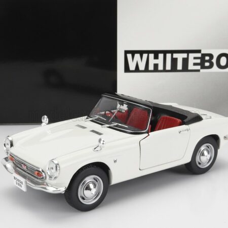 WHITEBOX 1/24 HONDA | S800 SPIDER CABRIOLET OPEN RHD 1966 | WHITE