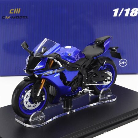 CM-MODELS 1/18 YAMAHA | YZF-R1 2022 | BLUE BLACK