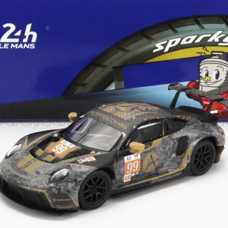 SPARK-MODEL 1/64 PORSCHE | 911 991 RSR-19 4.2L TEAM HARDPOINT MOTORSPORT N 99 24h LE MANS 2022 A.HARYANTO - A.PICARIELLO - M.RUMP | BLACK