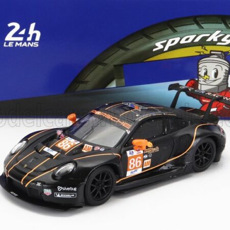 SPARK-MODEL 1/64 PORSCHE | 911 991 RSR-19 4.2L TEAM GR RACING N 86 24h LE MANS 2022 M.WAINWRIGHT - R.PERA - B.BARKER | BLACK