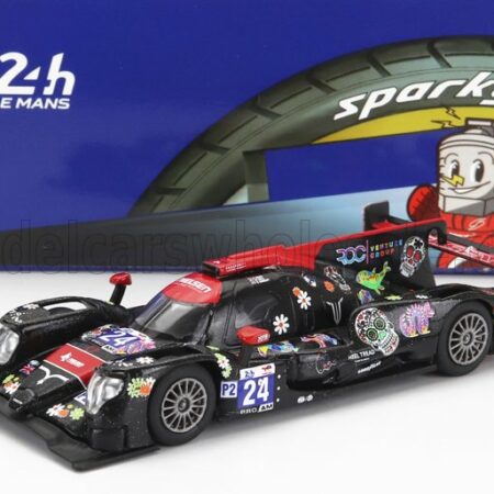 SPARK-MODEL 1/64 ORECA | GIBSON 07 GK428 4.2L V8 TEAM NIELSEN RACING N 24 24h LE MANS 2022 R.SALES - M.BELL - B.HANLEY | BLACK RED