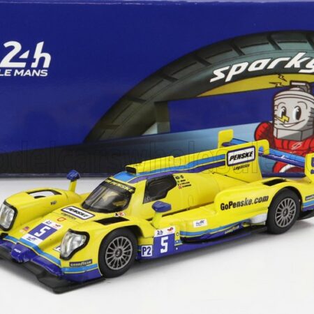 SPARK-MODEL 1/64 ORECA | GIBSON 07 GK428 4.2L V8 TEAM PENSKE N 5 24h LE MANS 2022 D.CAMERON - E.COLLARD - F.NASR | YELLOW