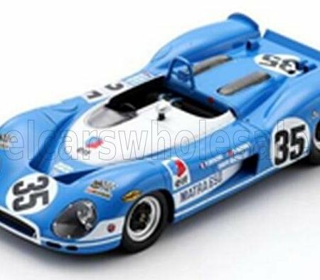 SPARK-MODEL 1/43 MATRA SIMCA | MS650 N 35 12h SEBRING 1970 D.GURNEY - F.CEVERT | BLUE WHITE