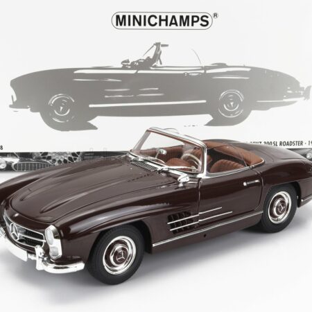 MINICHAMPS 1/18 MERCEDES BENZ | 300SL ROADSTER SPIDER (W198) 1957 | DARK RED