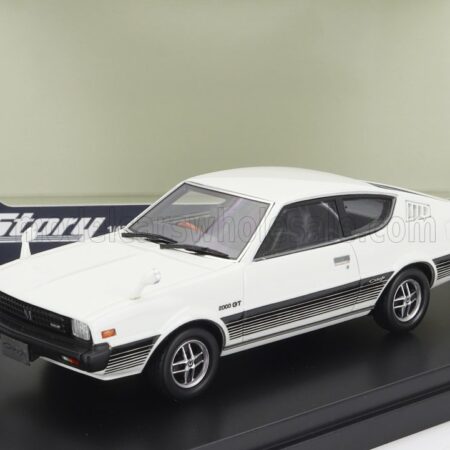 HI-STORY 1/43 MITSUBISHI | LANCER CELESTE 2000GT 1979 | WHITE SILVER