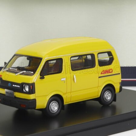 HI-STORY 1/43 SUBARU | SAMBAR 4WD 1980 | YELLOW