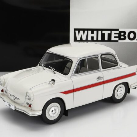 WHITEBOX 1/24 TRABANT | P50 1959 | WHITE RED