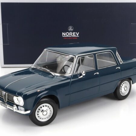 NOREV 1/18 ALFA ROMEO | GIULIA Ti 1964 | PETROL BLUE