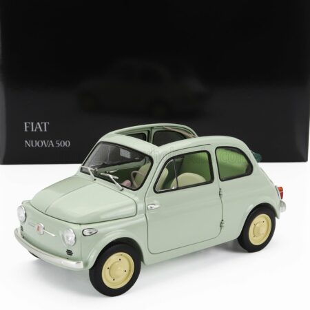 KYOSHO 1/18 FIAT | 500 D CABRIOLET OPEN 1960 | VERDE CHIARO - LIGHT GREEN