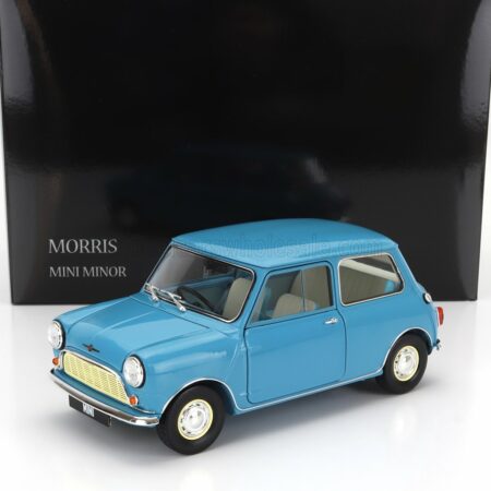 KYOSHO 1/18 MORRIS | MINI MINOR 1964 | CLIPPER BLUE