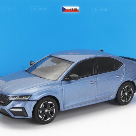 ABREX 1/43 SKODA | OCTAVIA IV RS 2020 | LIGHT BLUE MET