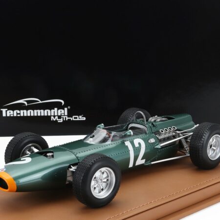 TECNOMODEL 1/18 BRM | F1  P261 N 12 3rd MONACO GP 1965 JACKIE STEWART | GREEN MET