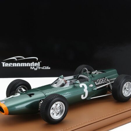 TECNOMODEL 1/18 BRM | F1  P261 N 3 WINNER MONACO GP 1965 GRAHAM HILL | GREEN MET