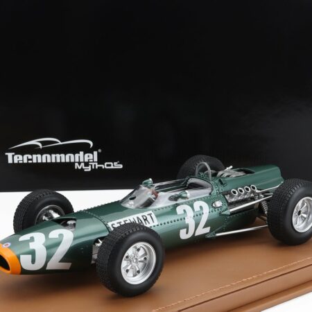 TECNOMODEL 1/18 BRM | F1  P261 N 32 WINNER ITALY GP 1965 JACKIE STEWART | GREEN MET