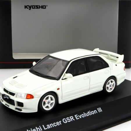 KYOSHO 1/43 MITSUBISHI | LANCER EVOLUTION III 1995 | WHITE