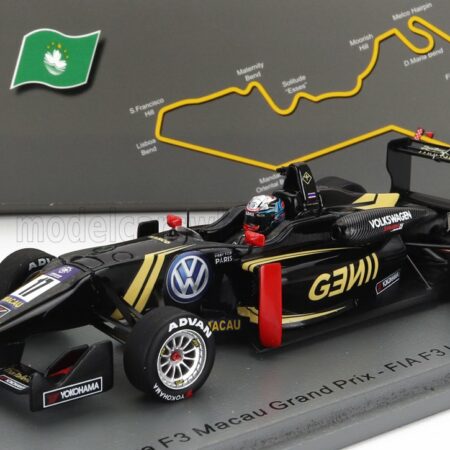 SPARK-MODEL 1/43 DALLARA | F3  TEAM SIGNATURE N 17 MACAU GP INTERNATIONAL CUP 2015 ALEXANDER ALBON | BLACK