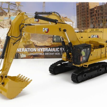 DM-MODELS 1/50 CATERPILLAR | CAT395 ESCAVATORE CINGOLATO - TRACTOR NEXT GENERATION HYDRAULIC EXCAVATOR SCRAPER - GENERAL PURPOSE VERSION | YELLOW BLACK