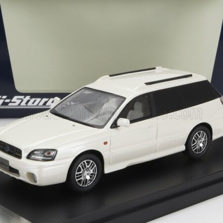 HI-STORY 1/43 SUBARU | LEGACY LANCASTER 6 SW STATION WAGON 2001 | WHITE