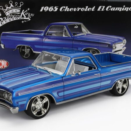 ACME-MODELS 1/18 CHEVROLET | EL CAMINO PICK-UP CUSTOM 1965 | BLUE MET