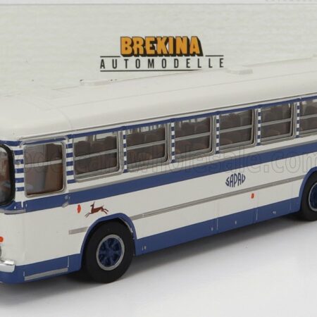 BREKINA PLAST 1/87 FIAT | 306/3 AUTOBUS INTERURBANO SAPAV 1972 | WHITE BLUE