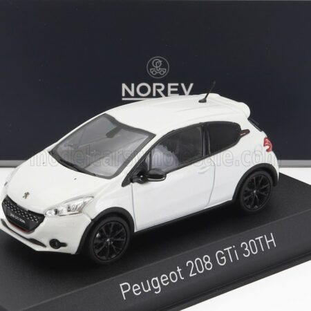 NOREV 1/43 PEUGEOT | 208 GTi  2014 | PEARL WHITE