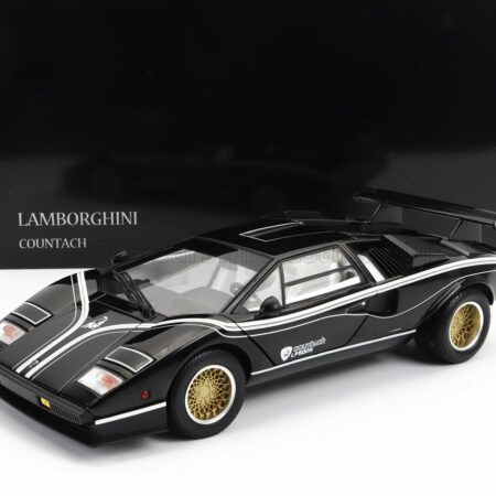 KYOSHO 1/18 LAMBORGHINI | COUNTACH LP500 R QUATTROVALVOLE 1982 | BLACK WHITE