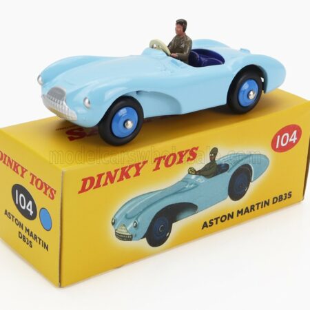 EDICOLA 1/43 ASTON MARTIN | DB3S SPIDER 1954 | LIGHT BLUE