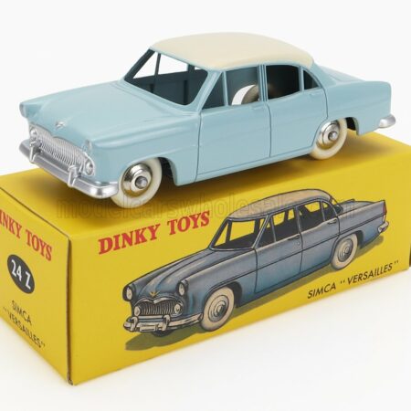 EDICOLA 1/43 SIMCA | VERSAILLES 1955 | LIGHT BLUE WHITE