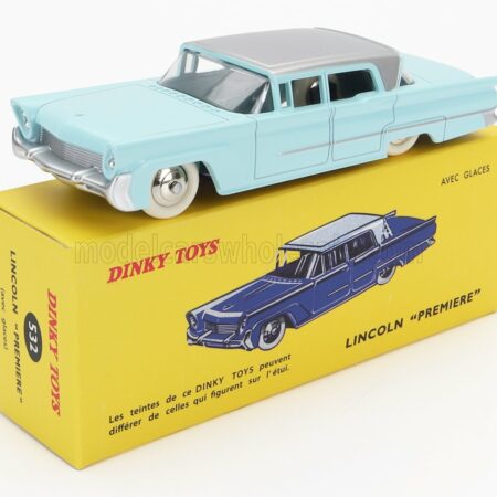 EDICOLA 1/43 LINCOLN | PREMIERE 1955 | LIGHT BLUE SILVER