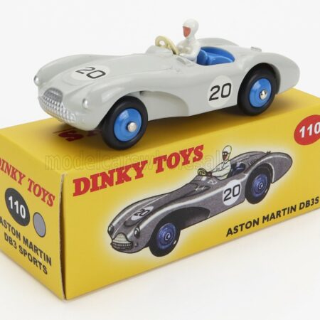 EDICOLA 1/43 ASTON MARTIN | DB3 SPORTS SPIDER N 20 RACING 1950 | LIGHT GREY