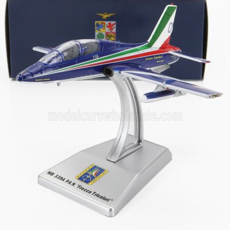 ITALERI 1/100 AERMACCHI | MB339A LIVREA 2023 N 0 FRECCE TRICOLORI - 313th GRUPPO ADDESTRAMENTO ACROBATICO ITALY | BLUE WHITE