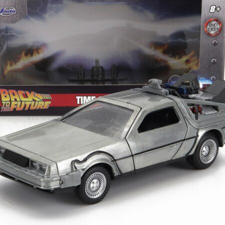 JADA 1/32 DE LOREAN | TIME MACHINE - BACK TO THE FUTURE 2 - RITORNO AL FUTURO 2 | SILVER