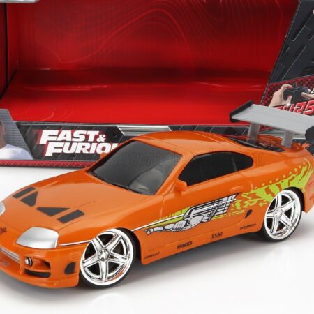 JADA 1/24 TOYOTA | BRIAN'S SUPRA MKIV 1995 - PAUL WALKER - FAST & FURIOUS | ORANGE