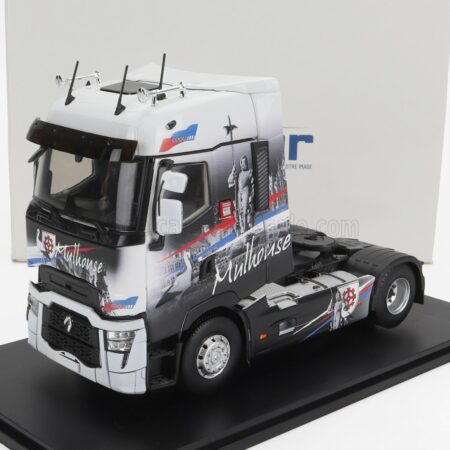 ELIGOR 1/43 RENAULT | T-LINE HIGH TRACTOR TRUCK MULHOUSE 2-ASSI 2021 | BLACK WHITE