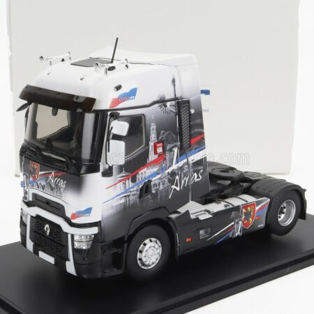 ELIGOR 1/43 RENAULT | T-LINE HIGH TRACTOR TRUCK ARRAS 2-ASSI 2021 | BLACK WHITE