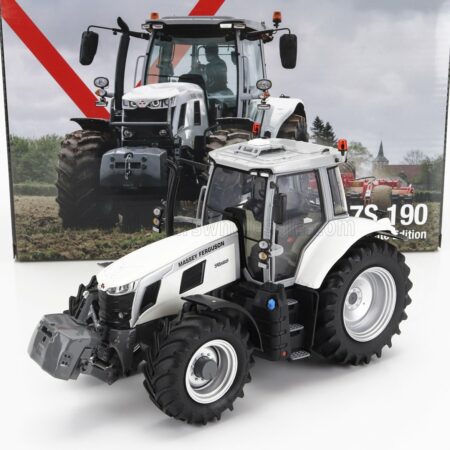 UNIVERSAL HOBBIES 1/32 MASSEY FERGUSON | MF7S.190 TRACTOR WHITE EDITION 2022 | WHITE GREY