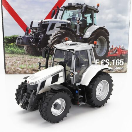 UNIVERSAL HOBBIES 1/32 MASSEY FERGUSON | MF6S.165 TRACTOR WHITE EDITION 2022 | WHITE GREY