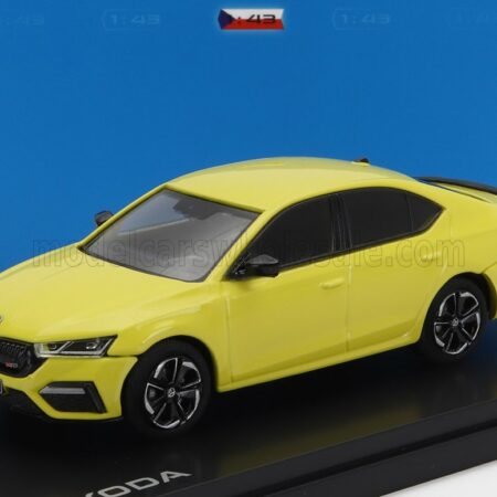 ABREX 1/43 SKODA | OCTAVIA IV RS 2020 | LIGHT YELLOW